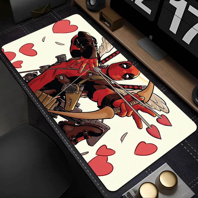 Deadpool Marvel Mouse Pad – XXL Gaming Desk Mat (900x400)