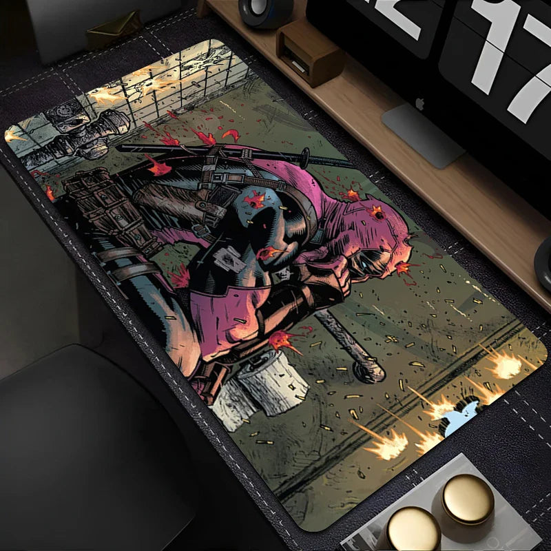 Deadpool Marvel Mouse Pad – XXL Gaming Desk Mat (900x400)