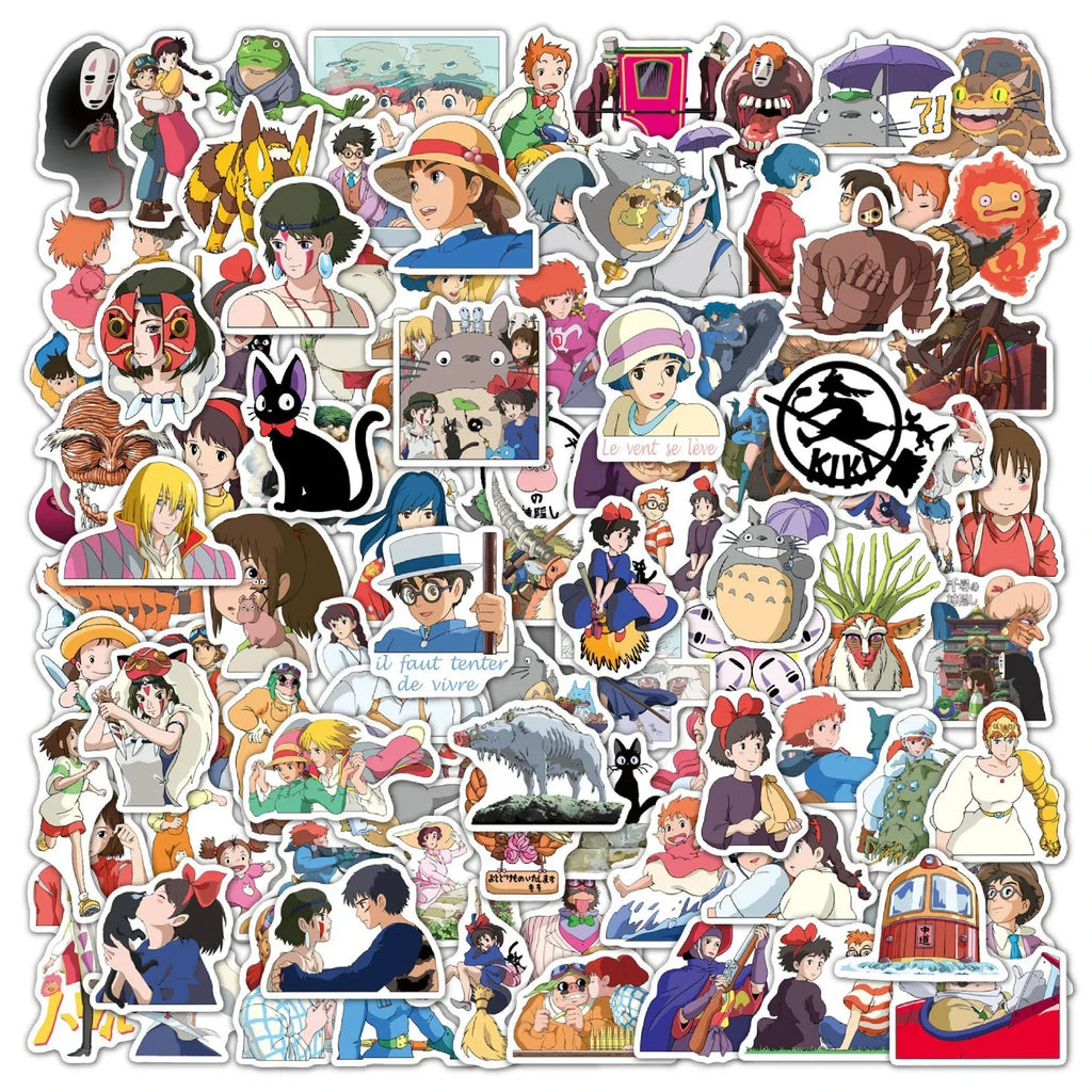 Studio Ghibli Anime Sticker Pack