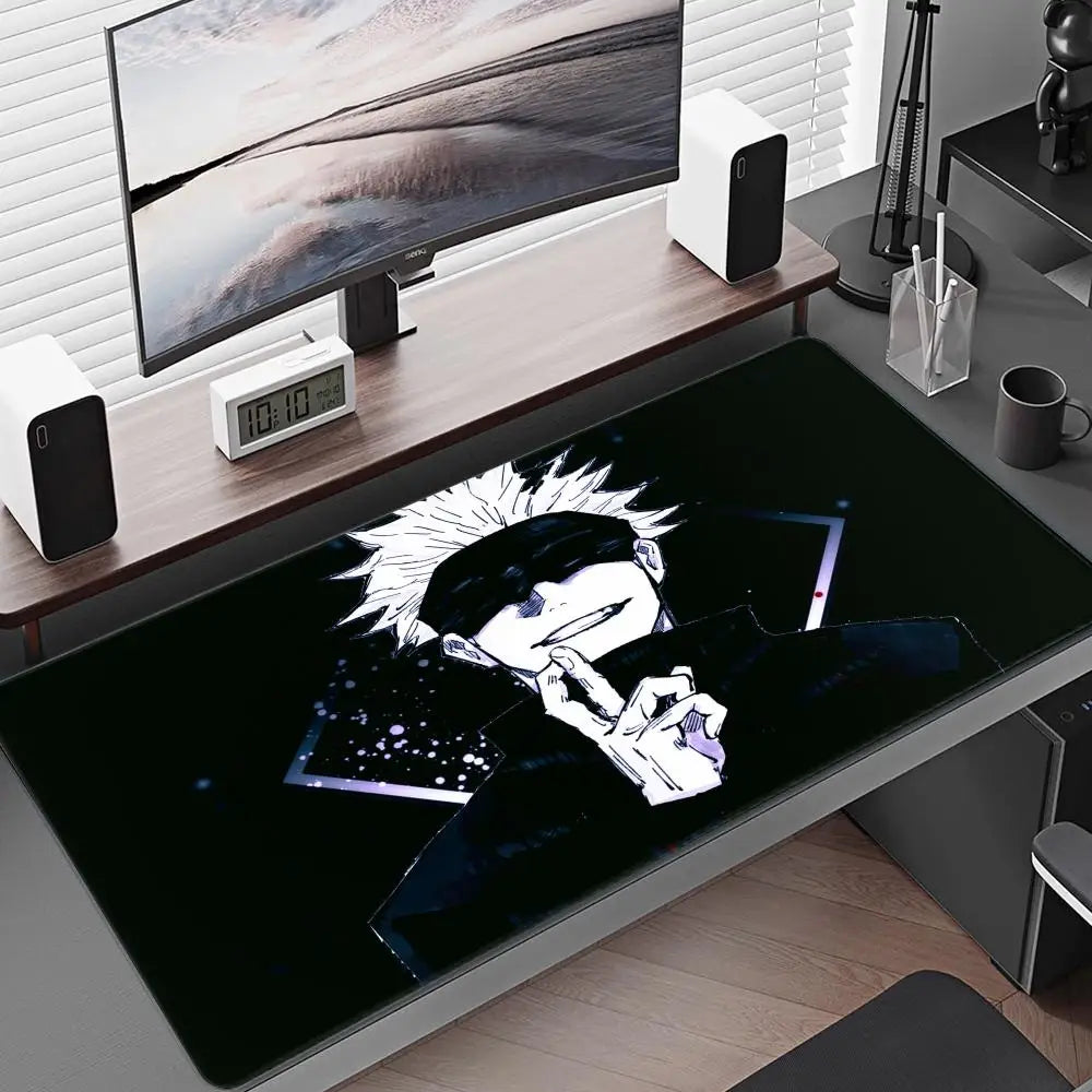 Satoru Gojo Mouse Pad – Anime Gaming Desk Mat (Black Series III)