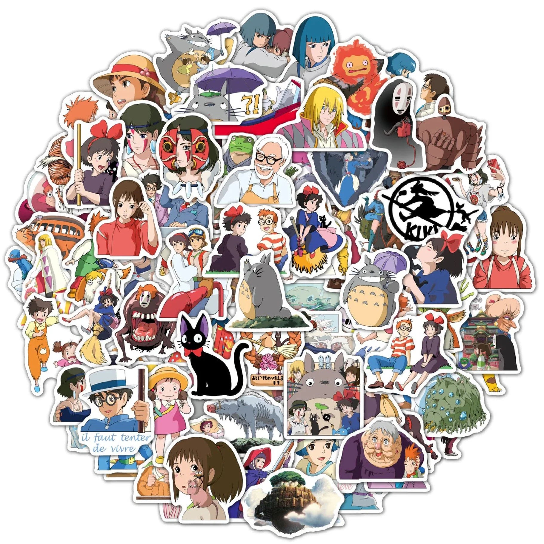 Studio Ghibli Anime Sticker Pack