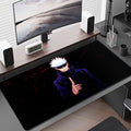 Satoru Gojo Mouse Pad – Anime Gaming Desk Mat (Black Series II)