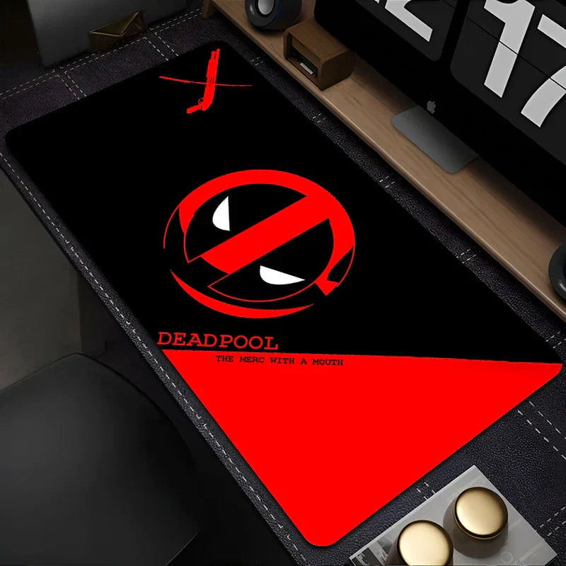 Deadpool Marvel Mouse Pad – XXL Gaming Desk Mat (900x400)