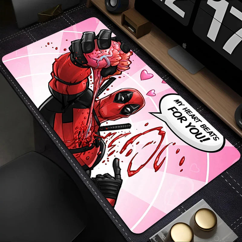 Deadpool Marvel Mouse Pad – XXL Gaming Desk Mat (900x400)