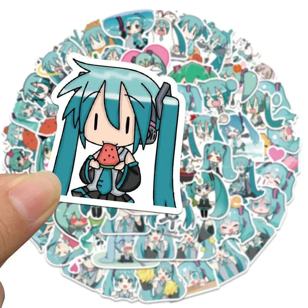 Hatsune Miku Kawaii Sticker Pack (65pc)