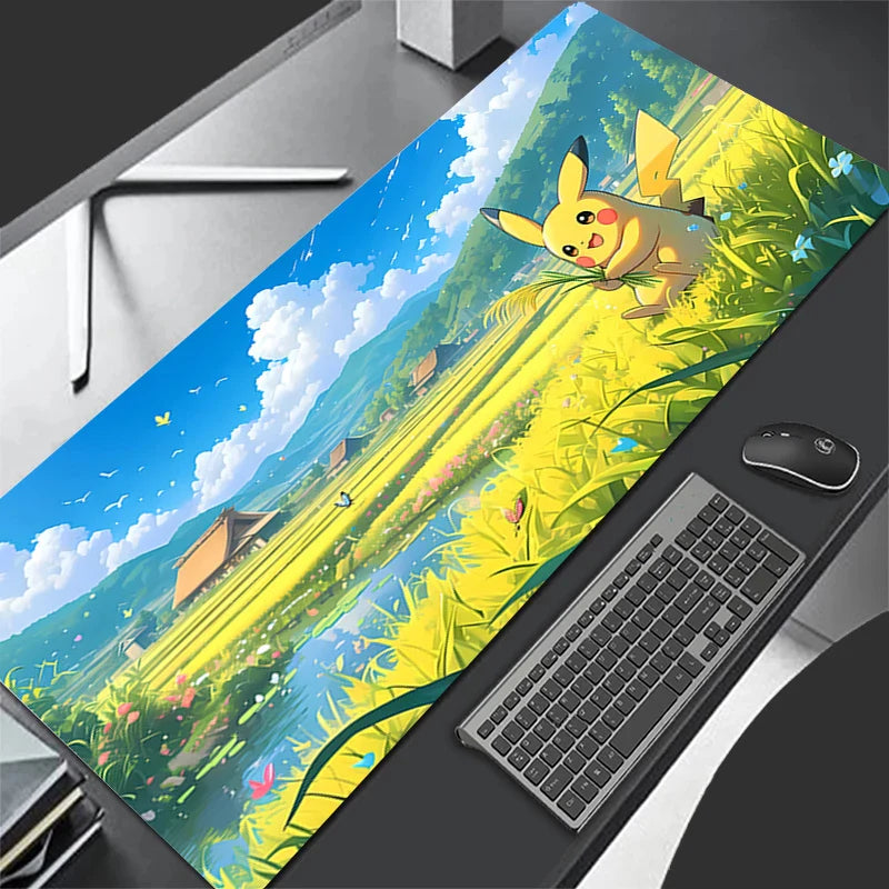 Pikachu Pocket Monster Mouse Pad – XXL Gaming Desk Mat