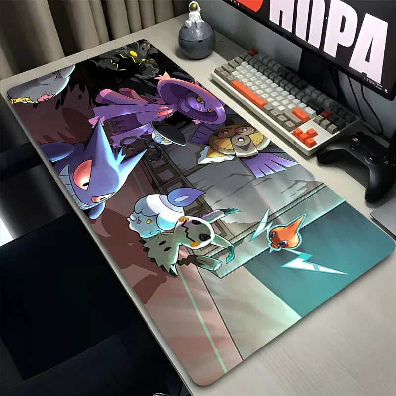 Mimikyu Pocket Monster Mouse Pad – Extended Gaming Desk Mat
