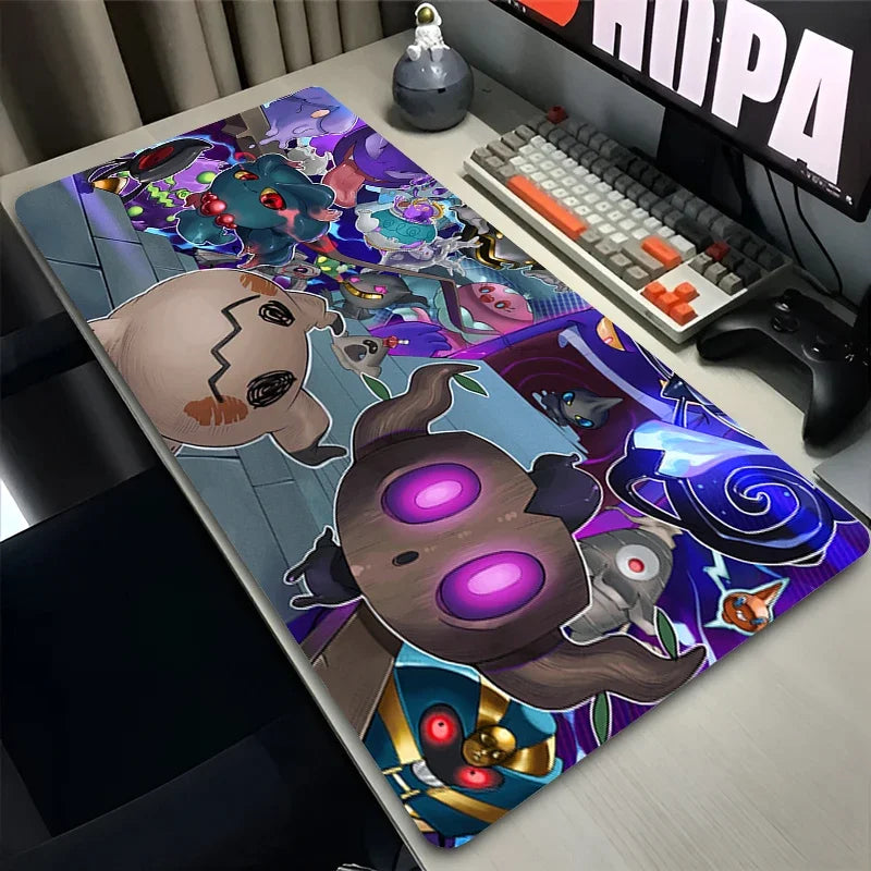 Mimikyu Pocket Monster Mouse Pad – Extended Gaming Desk Mat