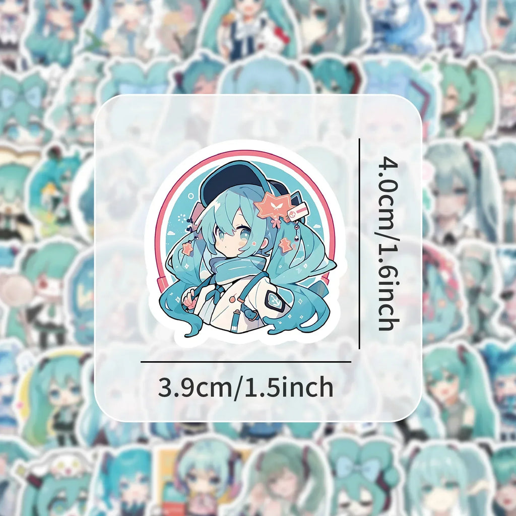 Hatsune Miku Sticker Pack (100pc)