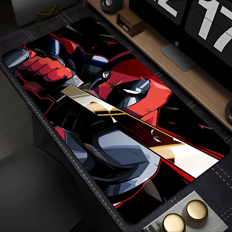 Deadpool Marvel Mouse Pad – XXL Gaming Desk Mat (900x400)