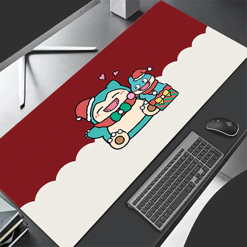 Snorlax Pocket Monster Mouse Pad – Large Kawaii Gaming Desk Mat