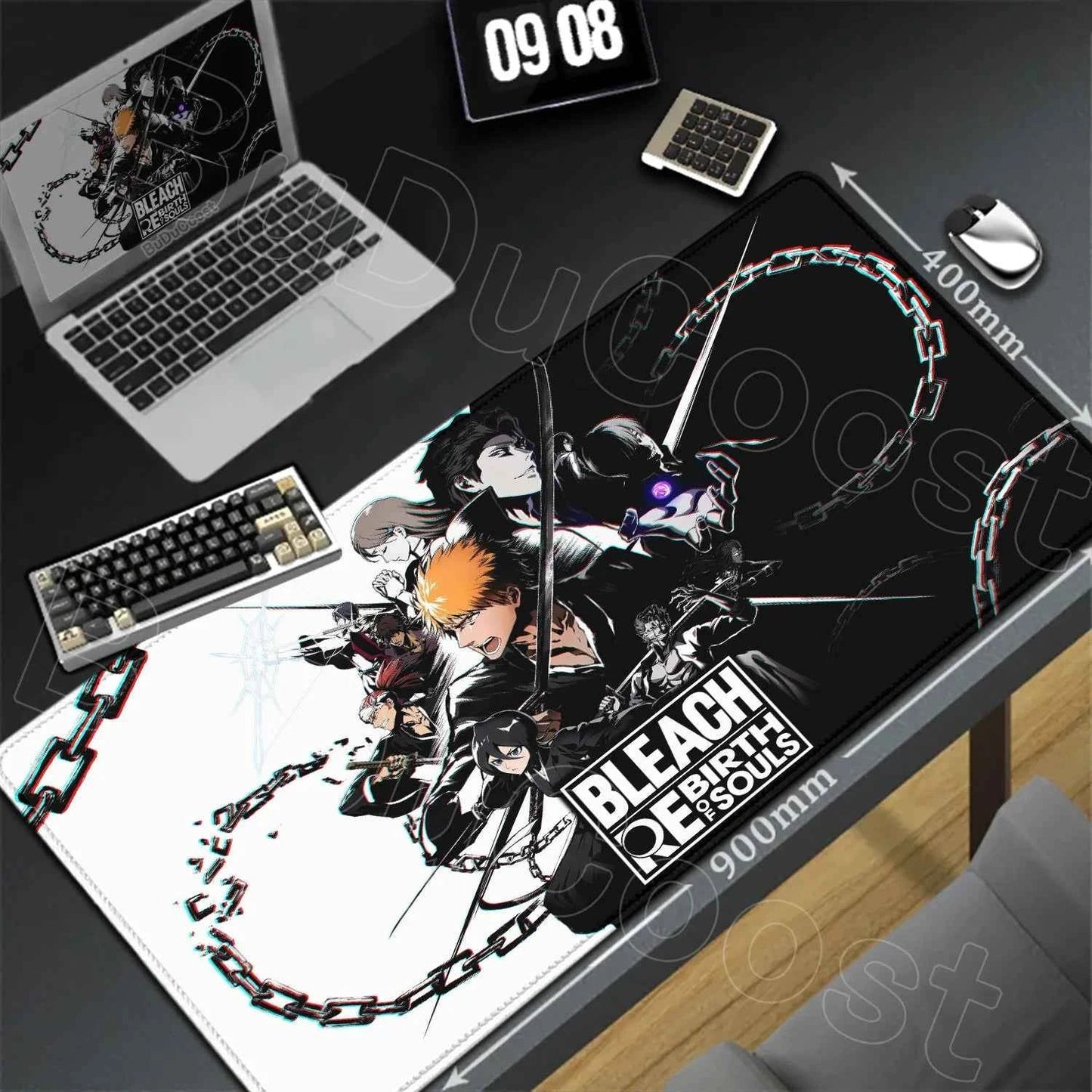 Bleach Anime Gaming Desk Mat – Large Keyboard & Mouse Pad