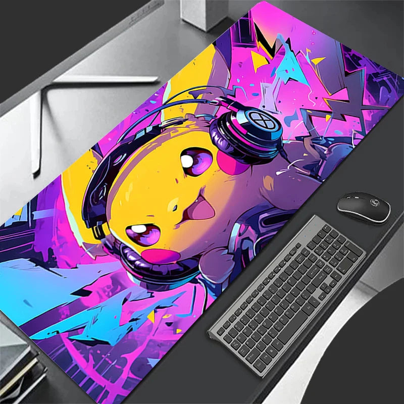 Pikachu Pocket Monster Mouse Pad – XXL Gaming Desk Mat
