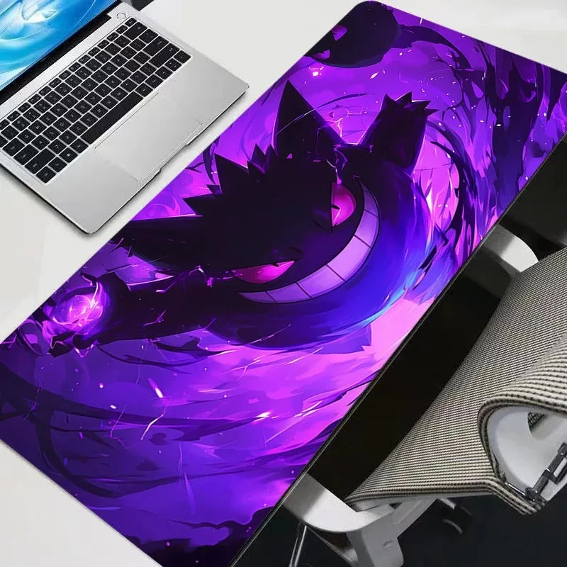 Pokémon Gengar Extended Gaming Desk Mat – Stitched Edges