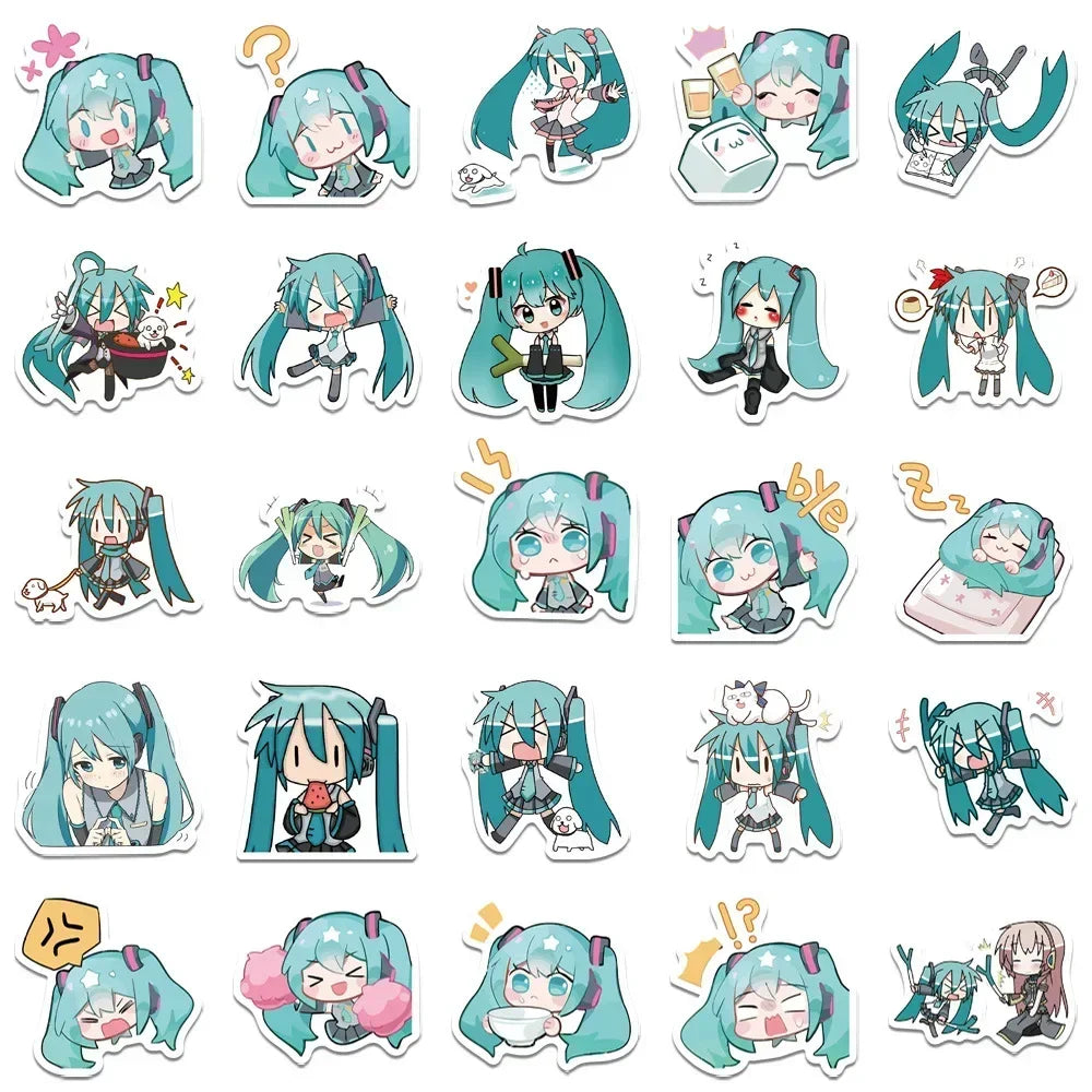 Hatsune Miku Kawaii Sticker Pack (65pc)