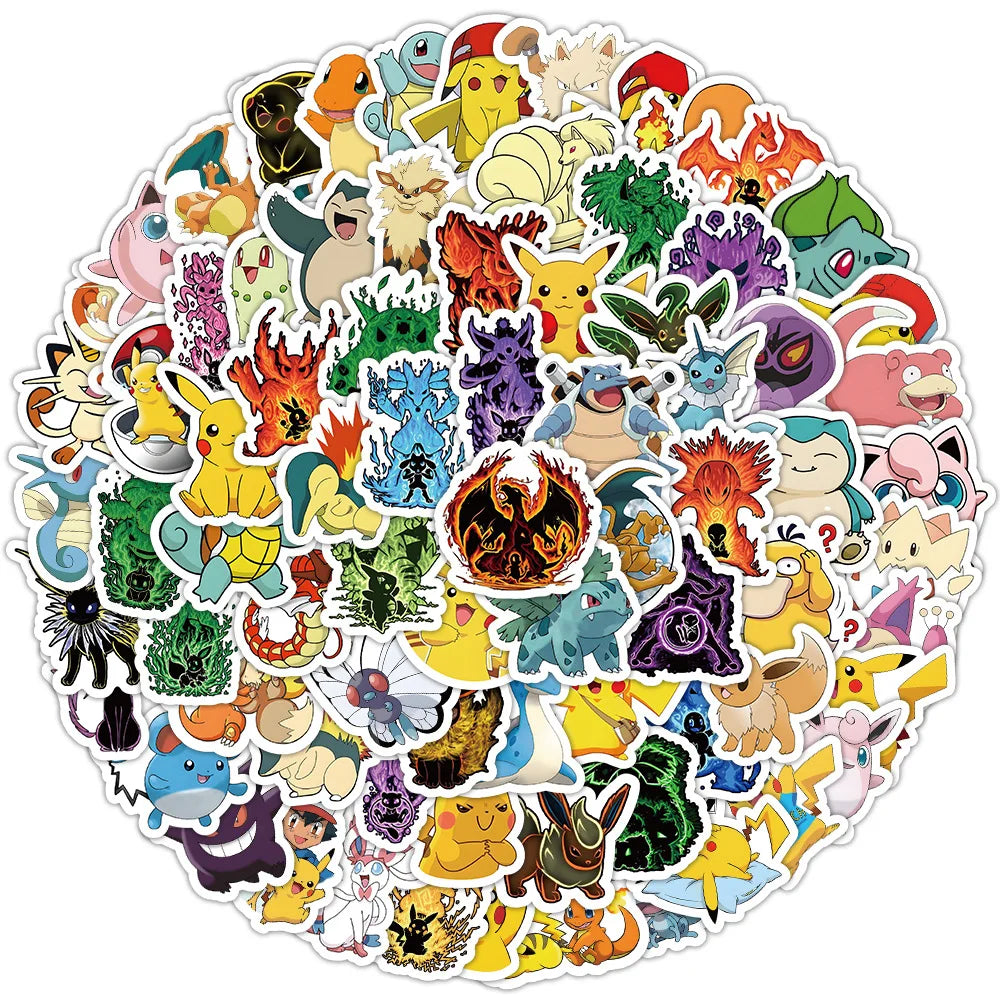 Kawaii Pokémon Sticker Pack