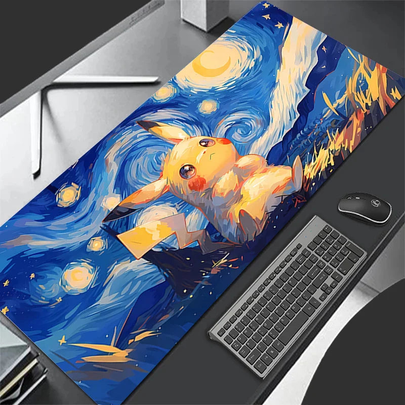 Pikachu Pocket Monster Mouse Pad – XXL Gaming Desk Mat