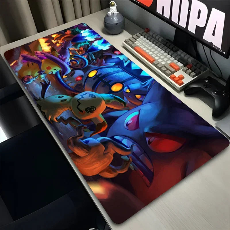 Mimikyu Pocket Monster Mouse Pad – Extended Gaming Desk Mat