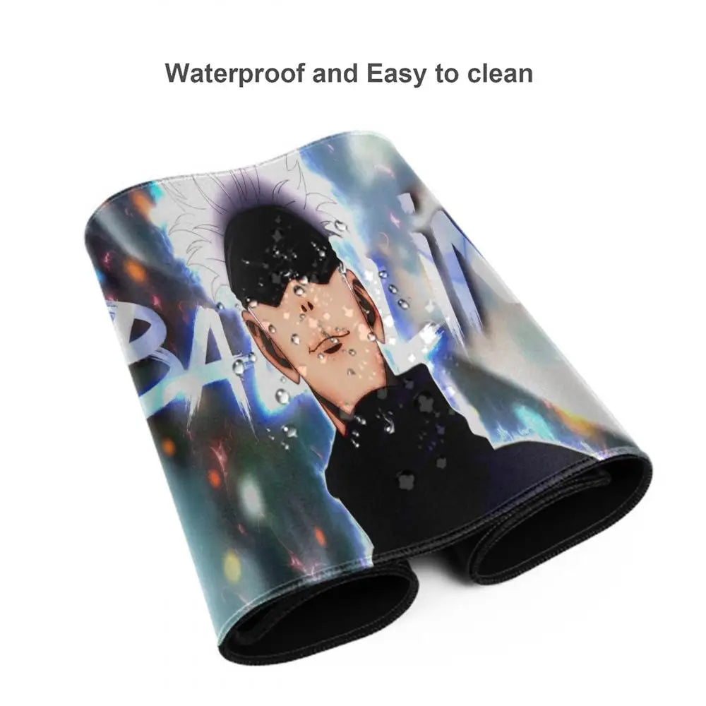 Satoru Gojo Mouse Pad – Anime Gaming Desk Mat (Black Series I)
