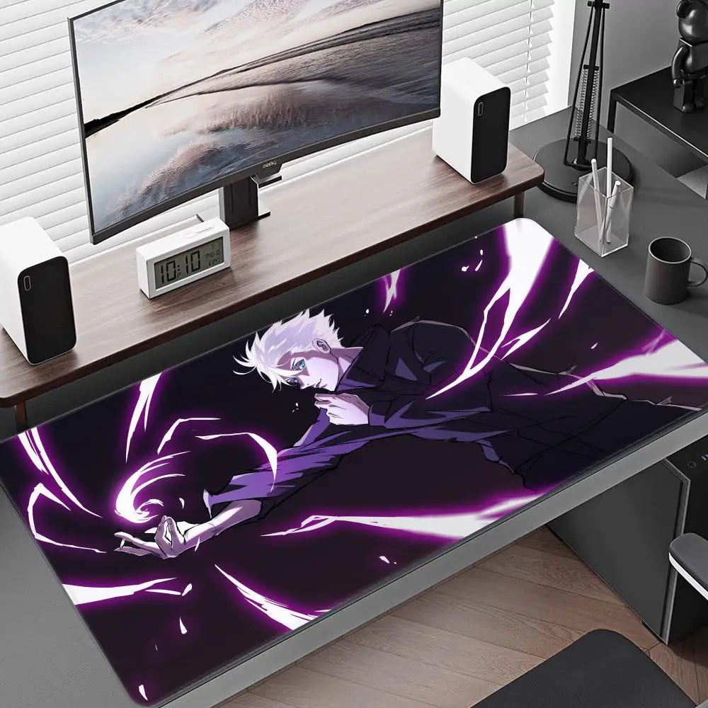 Satoru Gojo Mouse Pad – Anime Gaming Desk Mat (Black Series III)