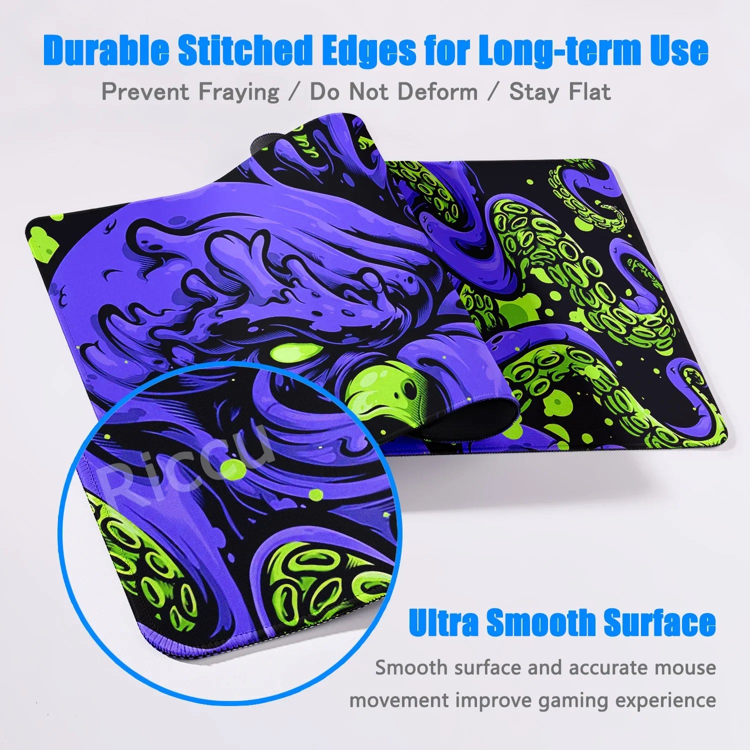 Octopus Monster Mouse Pad – XXL Gaming Desk Mat