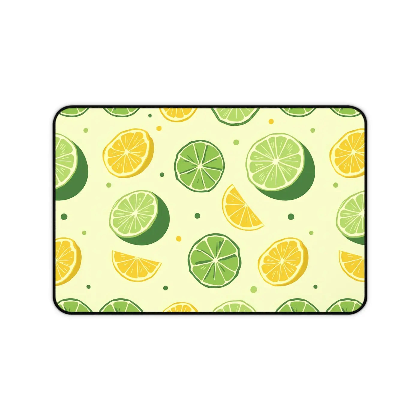 Citrus Pattern Desk Mat – Large Microfiber - Dipaliz