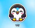Kawaii Penguin Vinyl Sticker
