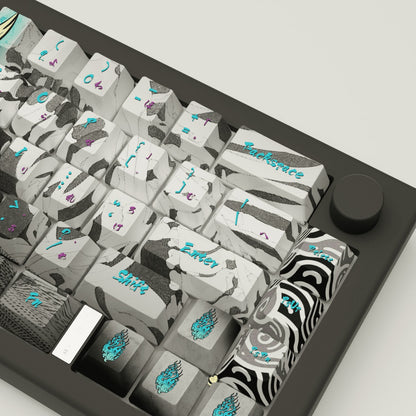 Oni Design Keycaps and Mechanical Keyboard