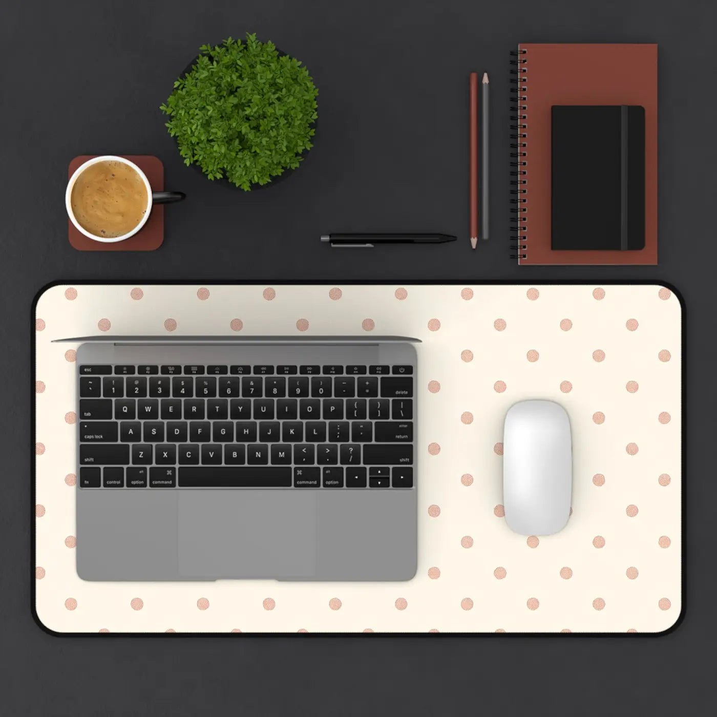 Polka Dot Desk Mat – Creative Workspaces - Dipaliz