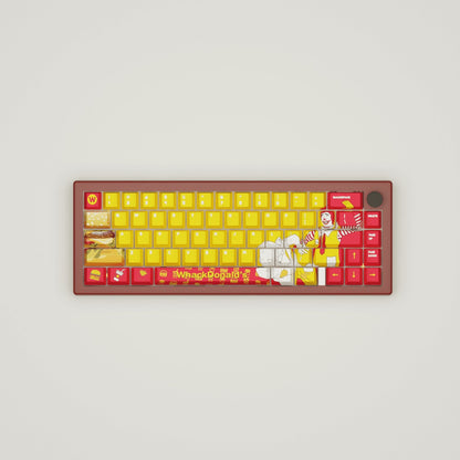 WhackDonald's Design Keycaps and Mechanical Keyboard